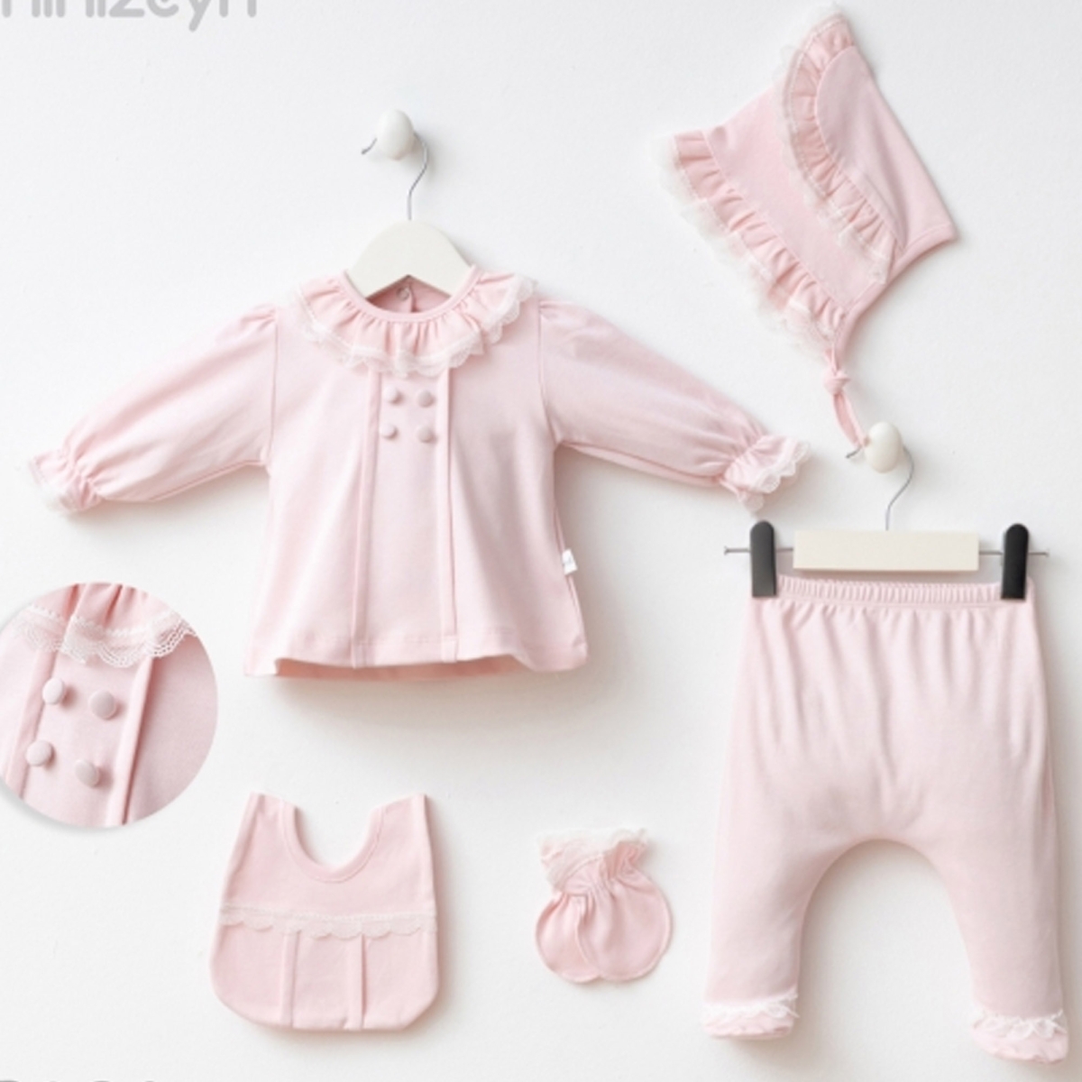 0/3 AY KIZ ELEGANT KIZ 5Lİ SET