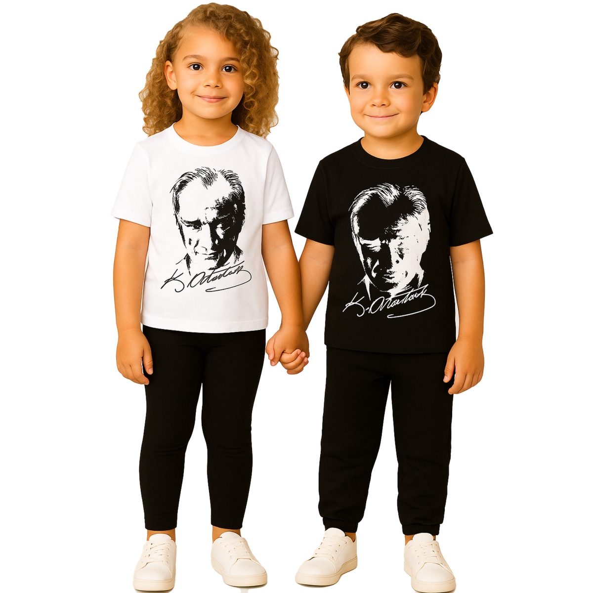 13/16 Y ATATÜRK  BASKILI TISORT