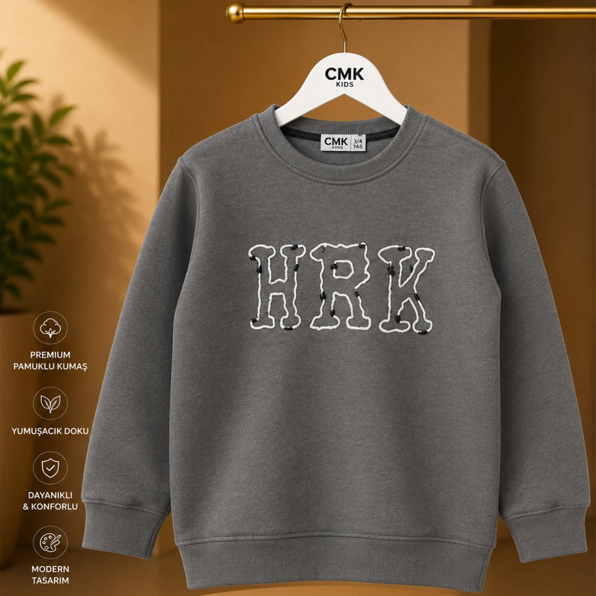 13/16 Y HRK BASKILI 3IP ERKEK SWEATSHIRT