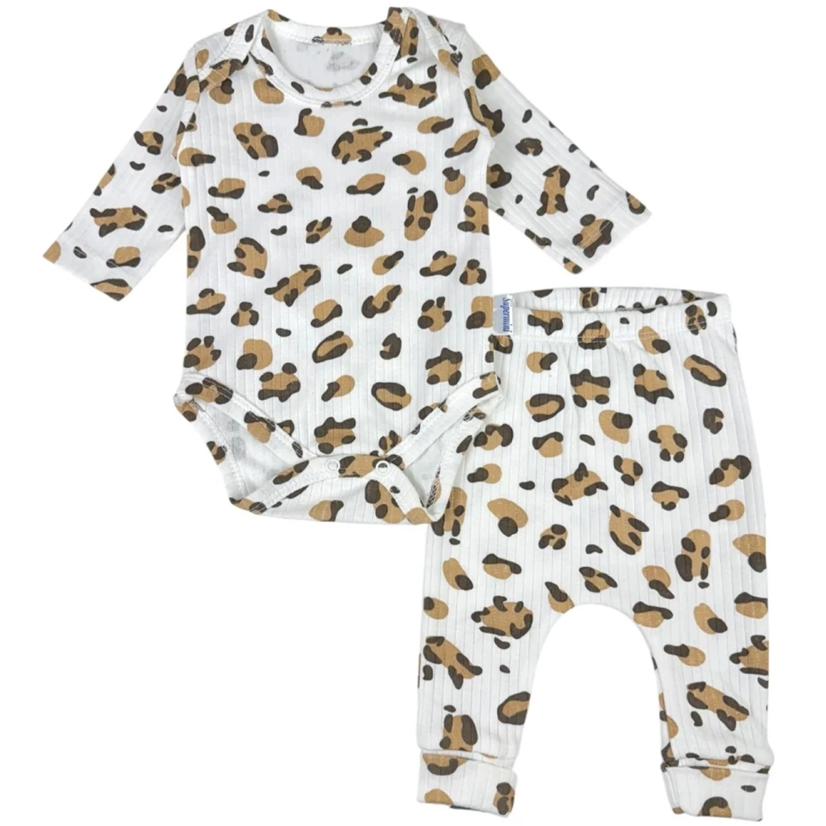 1/9 AY UNİSEX LEOPAR BODYLI 2Lİ TAKIM 