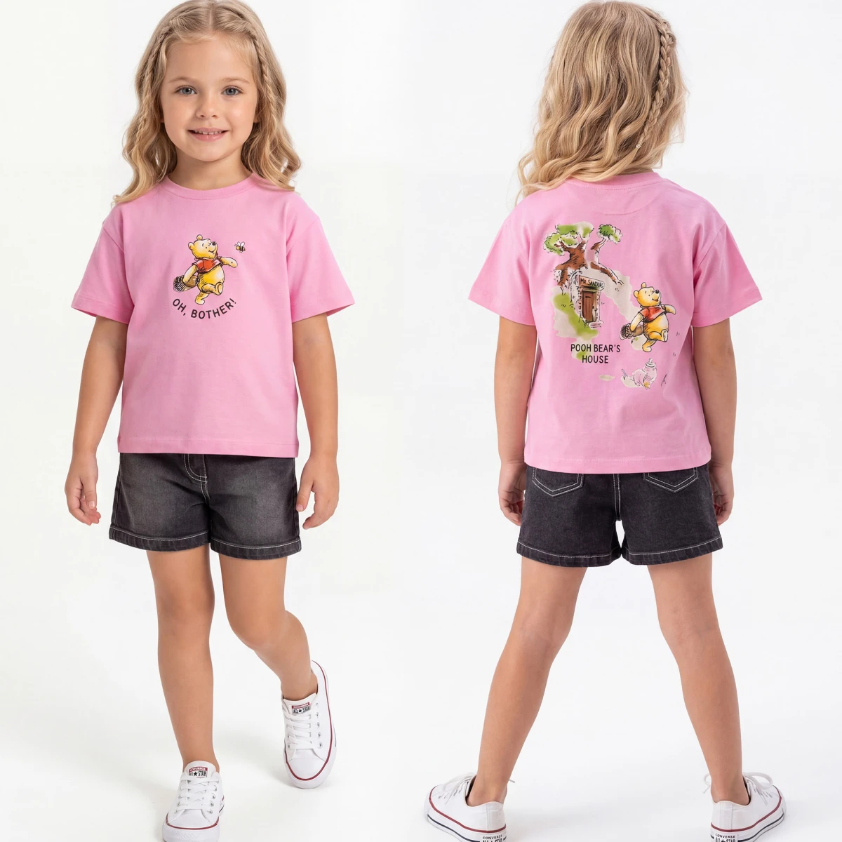  2/6 Y WINNE THE POOH BASK SORTLU KIZ TAKIM