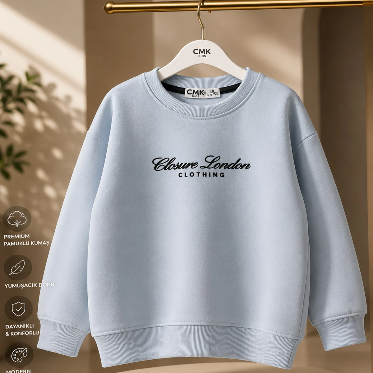 3/12 Y CLOSURE LONDON BASKILI ERKEK SWEATSHIRT