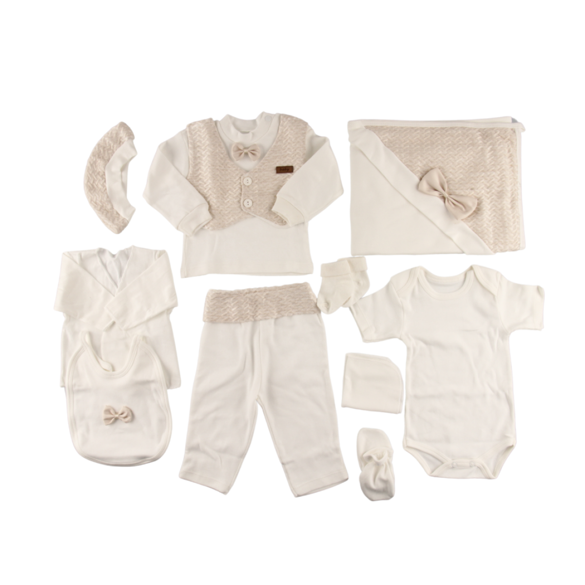 3/3 AY ERKEK 10LU SET - TRİKO SOFT YELEKLİ