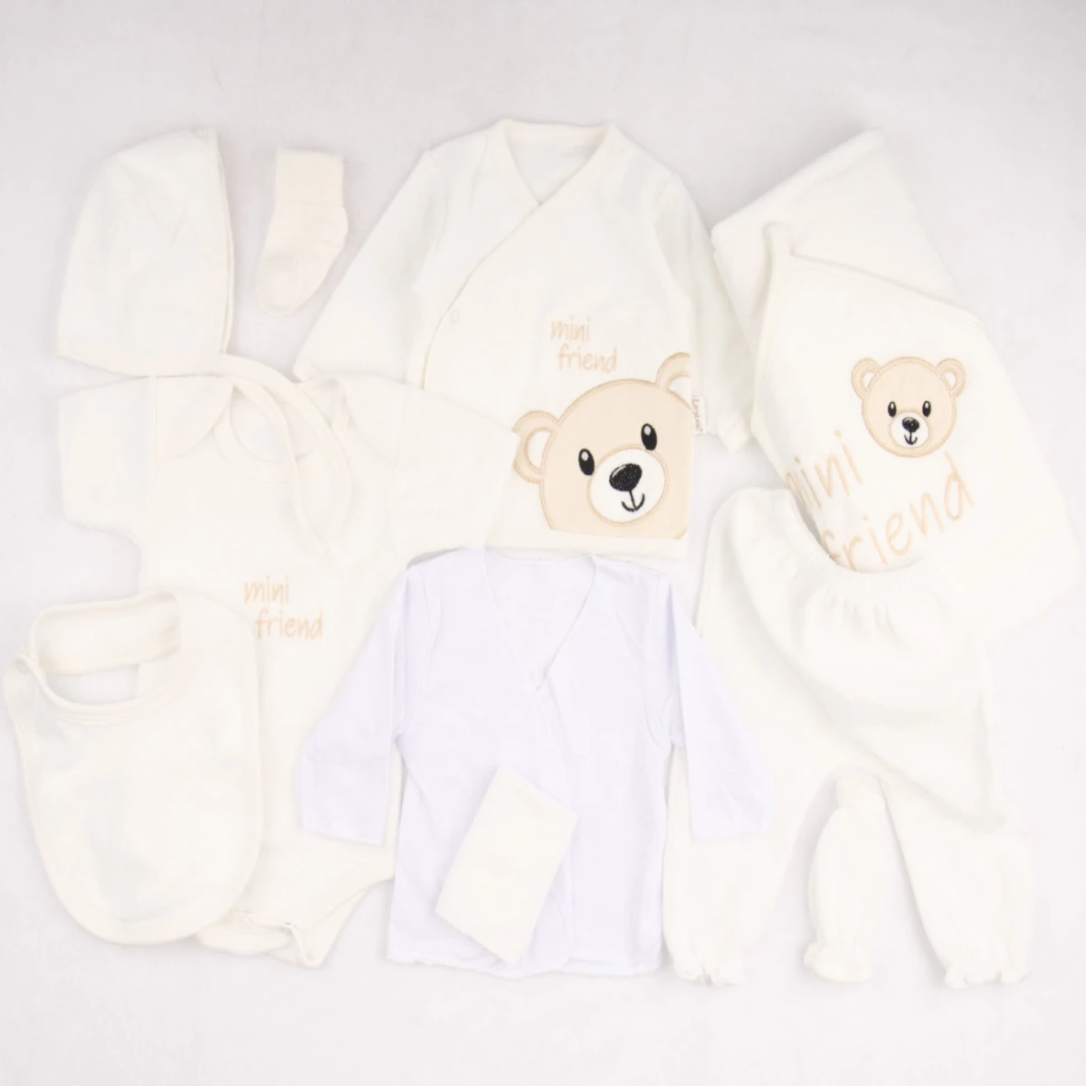 3/3 AY ERKEK BEBE 10'LU SET  