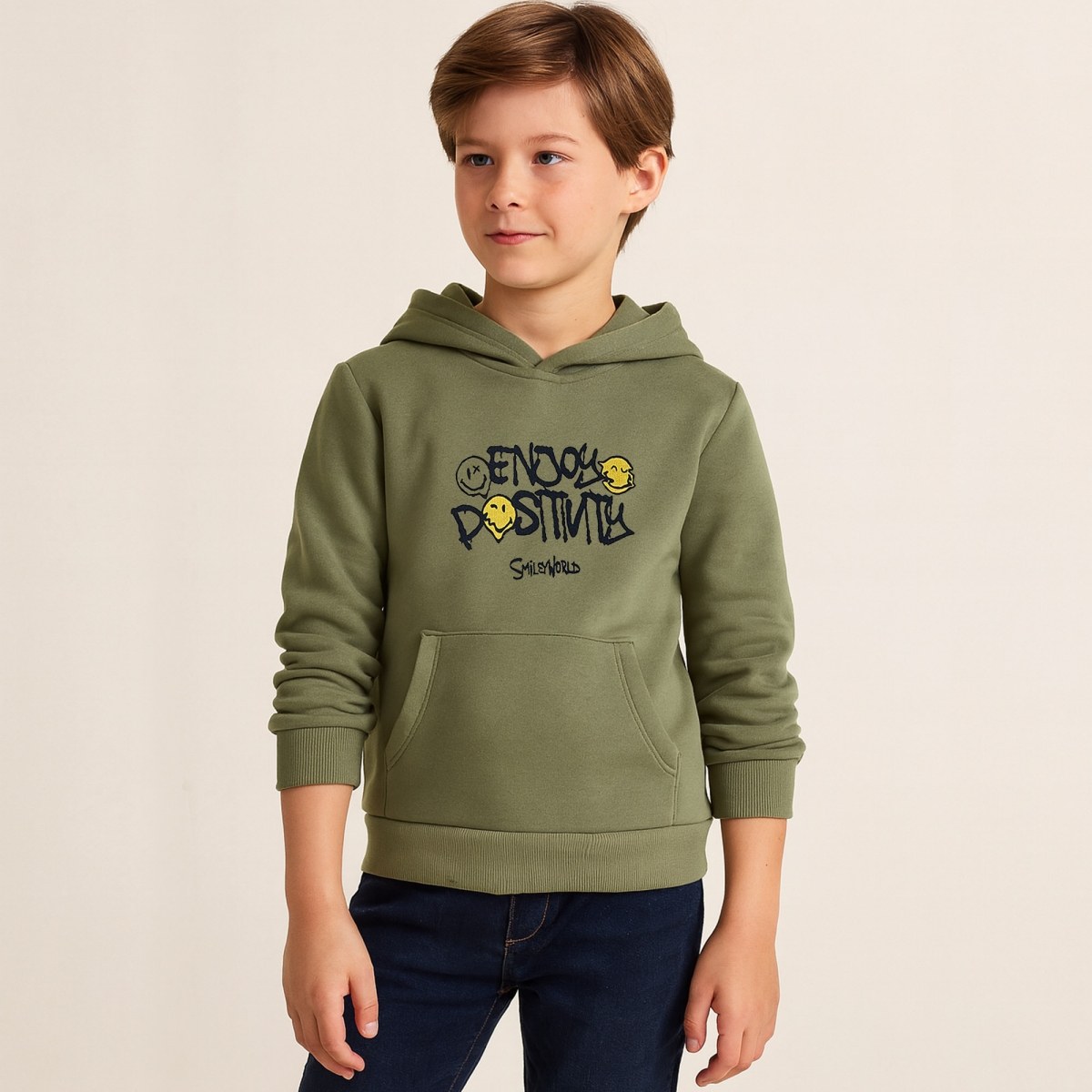 3/7 Y ENJOY BASKILI ERKEK SWEATSHIRT