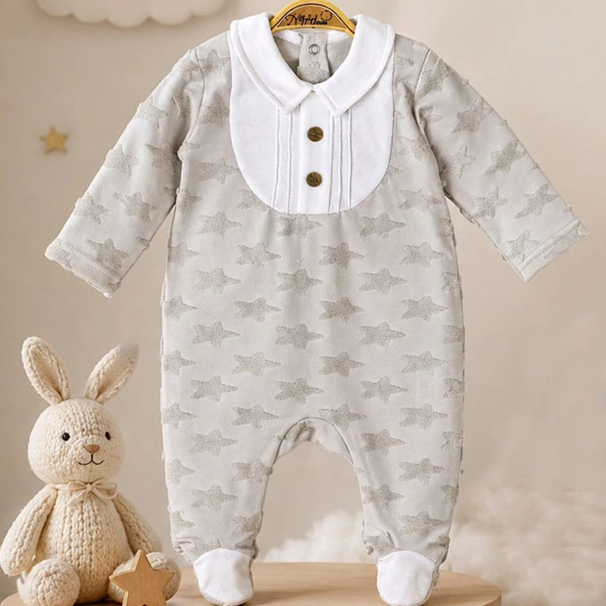 3/9 AY DÜĞMELİ BEBE TULUM