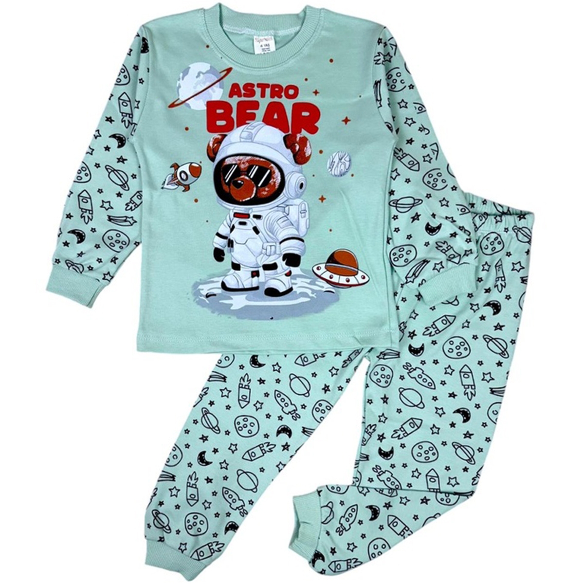 4/6 YAS ERKEK ASTRONOT AYI 2Lİ TAKIM 