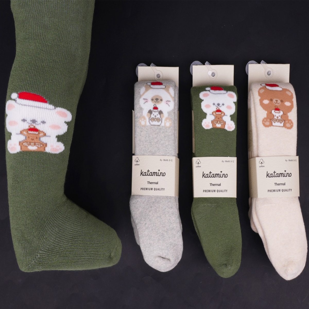 6/18 AY MIVRA AYICIKLI HAVLU KULOTLU CORAP