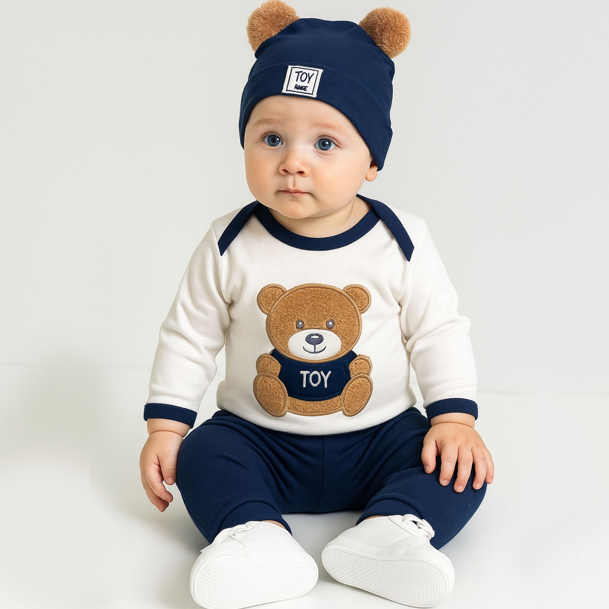 6/9 AY ERKEK TOY BEAR 3P BADİLİ TAKIM 