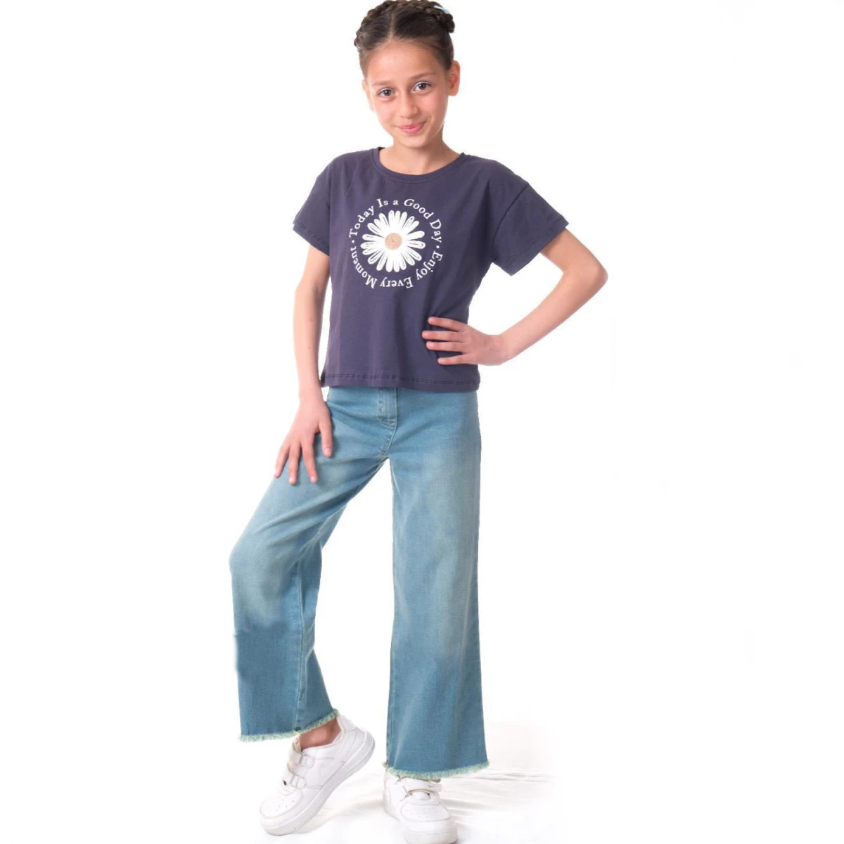 6/9 Y PAPATYA BASKILI PANT.LU KIZ TAKIM