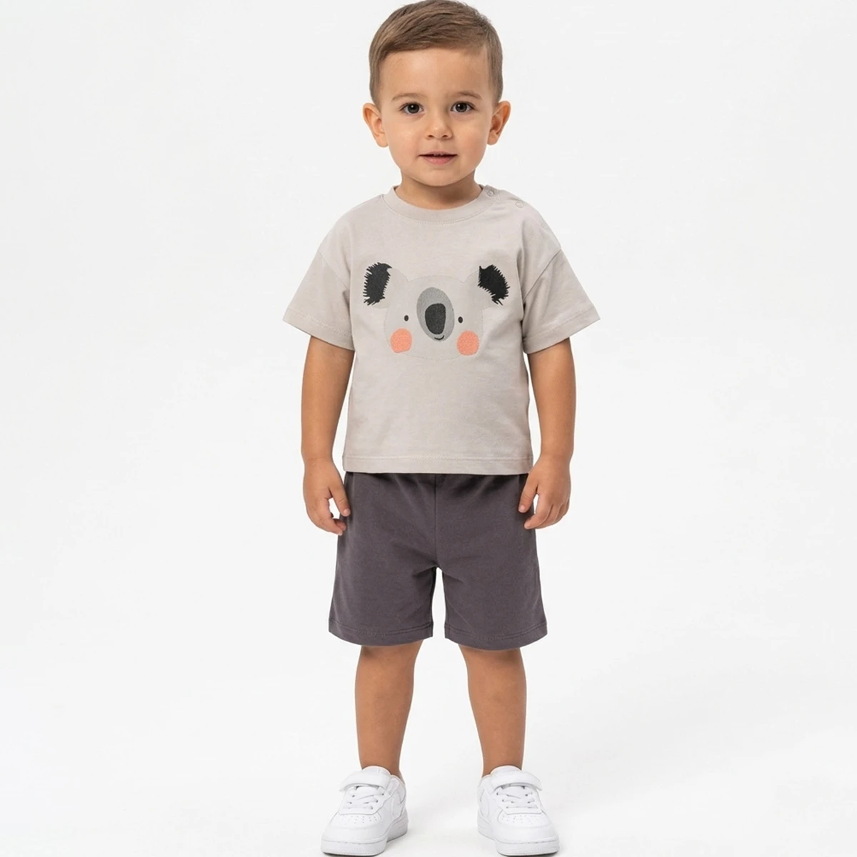 9/24 AY ERKEK KOALA BASKILI İKİLİ TAKIM