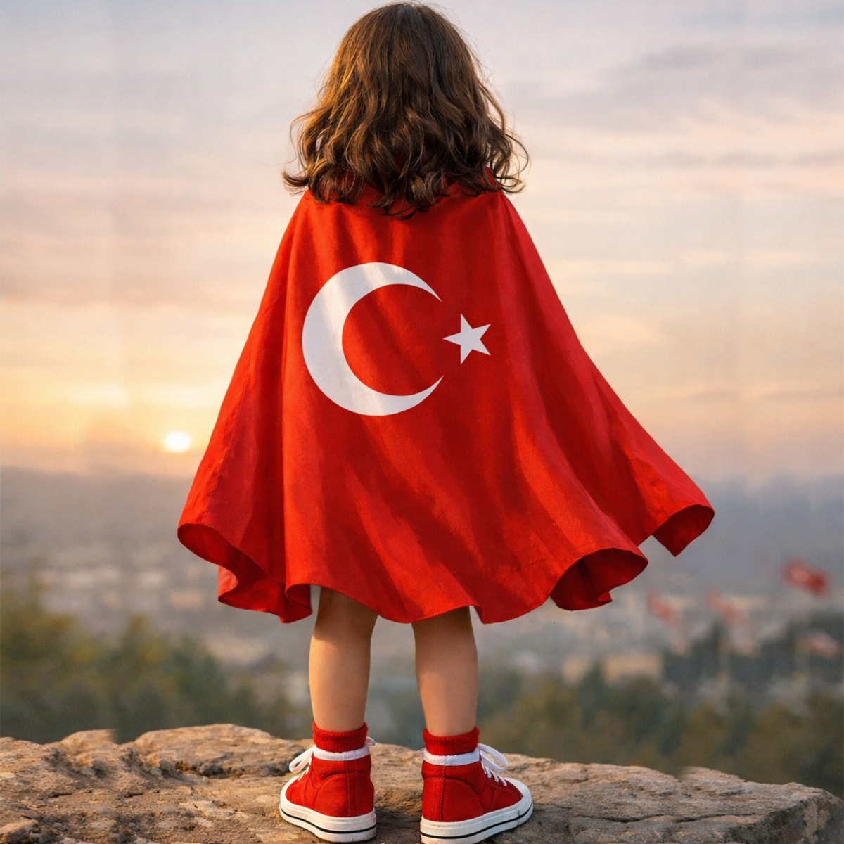 KUCUK BAYRAKLI PELERIN