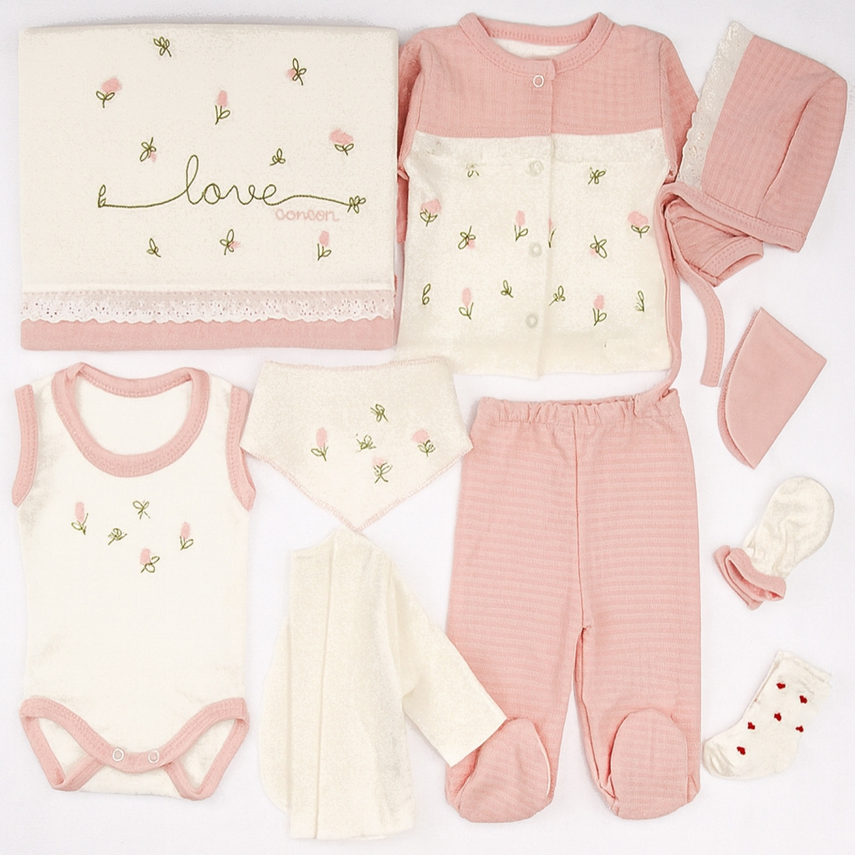 ORGANIK WAFFLE LOVE 10LU LUX SET