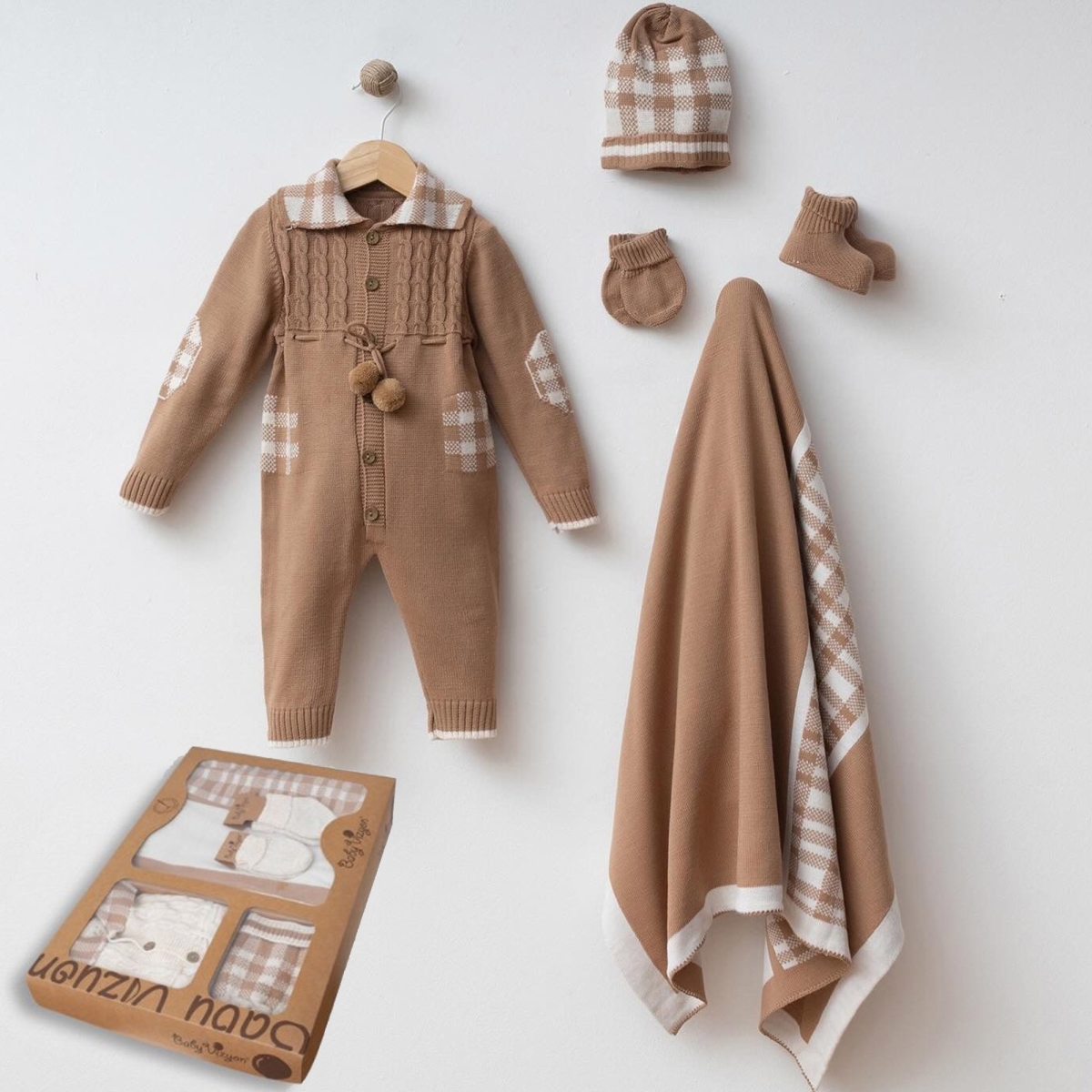 TRIKO 5LI BEBE TULUMLU SET