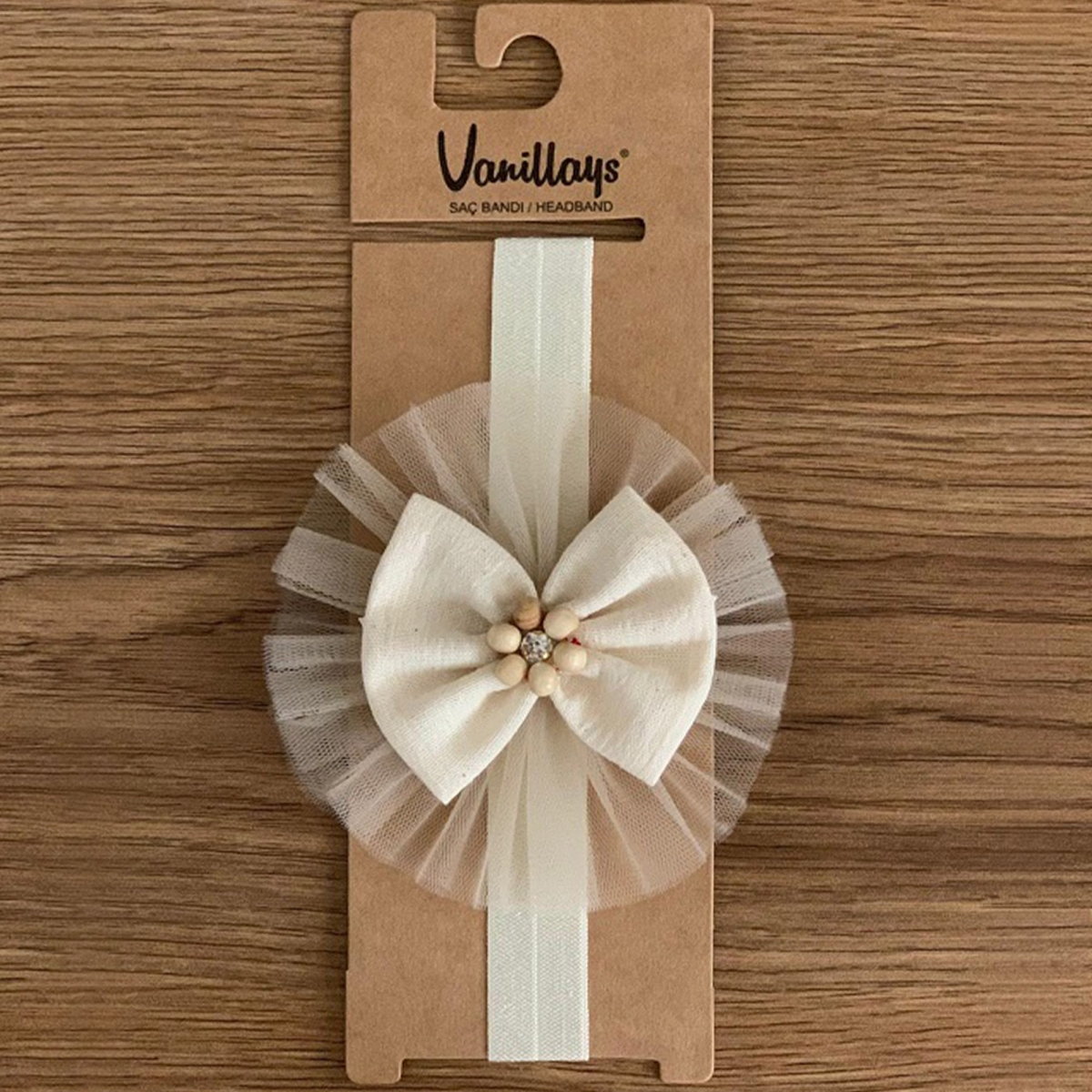 TULLU FIYONKLU BEBE BANDANA 