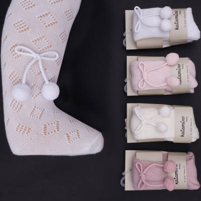 0/18 AY CANNES BEBE KIZ KULOTLU CORAP