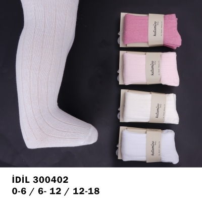 0/18 AY IDIL BEBE KIZ KULOTLU CORAP