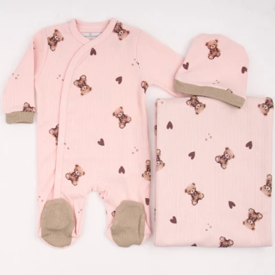 0/3 AY BATTANIYELI TULUMLU SAPKALI 3LU SET