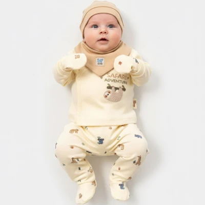 0/3 AY ERKEK SAFARİ KOALA NAKIŞ BEŞLİ SET
