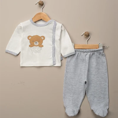 0/3 AY UNİSEX AYICIK 2 Lİ ZIBIN