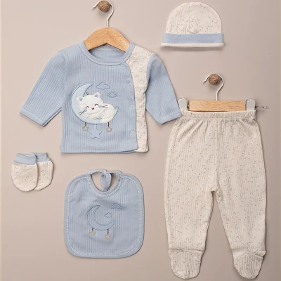 0/3 AY UNİSEX KEDİLİ 5 Lİ ZIBIN 