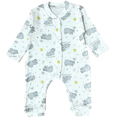 0/9 AY UNİSEX CUTE BEAR MANŞETLİ TULUM