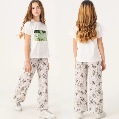 10/13 Y CICEK BASK. CICEK PANT. KIZ  TAKIM