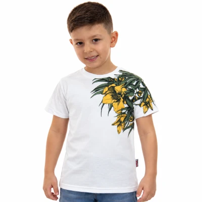 10/13 YAS SUPREM CICEK BASKILI  ERKEK TSHIRT