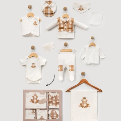 1/3 AY ERKEK TAÇLI AYILI 10 LU SET