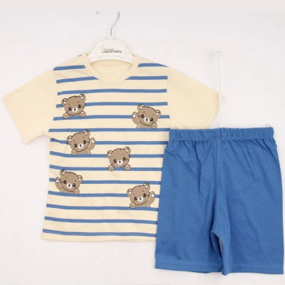 1/3 Y CIZGILI BEAR B. SORTLU ERKEK TAKIM