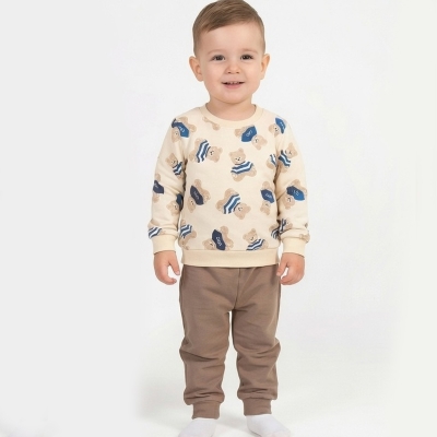 1/3 Y CUTE BEAR BASKILI ERKEK TAKIM