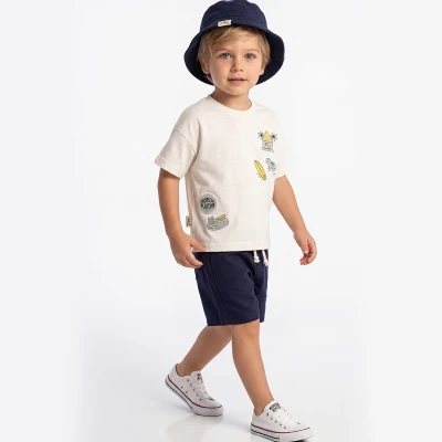 1/3 YAS ERKEK MÜSLİN ŞAP. TROPİKAL TAKIM 