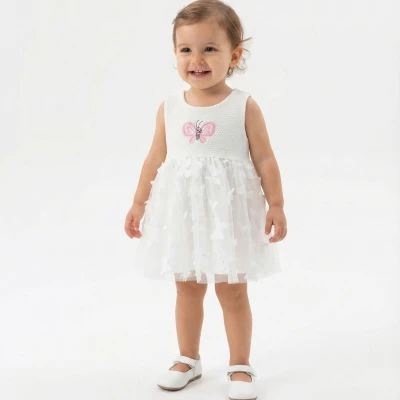 1/3 YAS KIZ PETEK KELEBEK TÜL ELBİSE