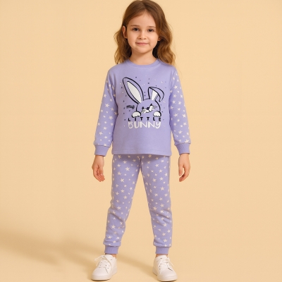 1/3 YAS KIZ YILDIZLI LITTLE BUNNY 2Lİ TAKIM 
