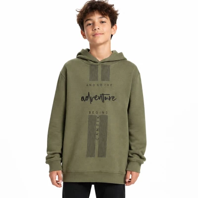 13/16 Y ADVENTURE BASK KAPSONLU ERKEK SWEATSHIRT