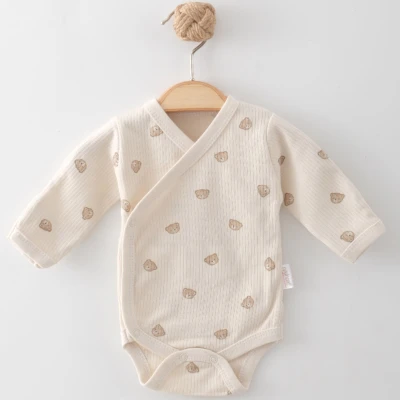 1/4 AY UNİSEX MİNİK AYICIK ELDİVENLİ KUNDAK BADY 