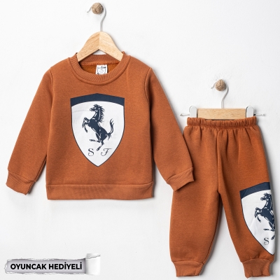 1/4 Y FERRARI AMBLEMLI ERKEK TAKIM