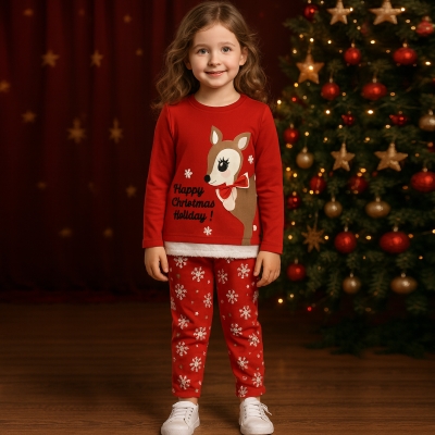 1/4 Y FIYONKLU GEYIK BASKILI NOEL TAKIM