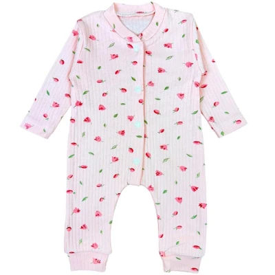 1/9 AY KIZ YAPRAKLI ÇİÇEK MANŞETLİ TULUM