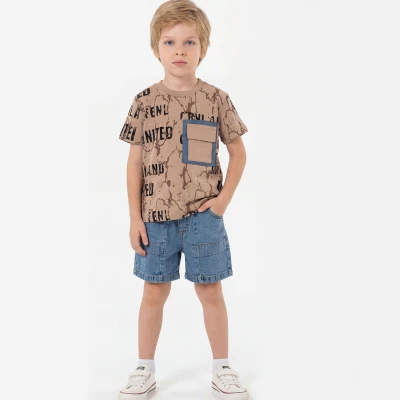 2/5 Y CEPLI BASKILI KOT SORTLU ERKEK TAKIM