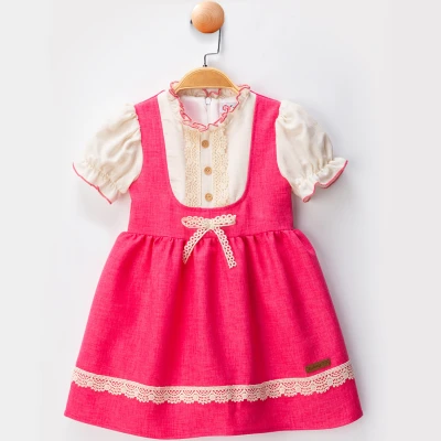 2/5 Y DUGMELI DANTELLI FIRFIRLI ELBISE