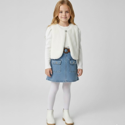 2/5 Y KOT ETEK PELUS YELEK KIZ TAKIM