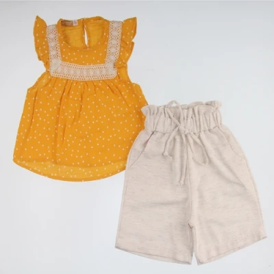 2/5 Y PUAN BLUZLU SORTLU KIZ TAKIM