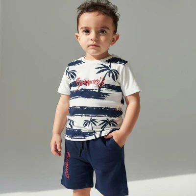 2/5 Y SUMMER BASKILI SORTLU ERKEK TAKIM