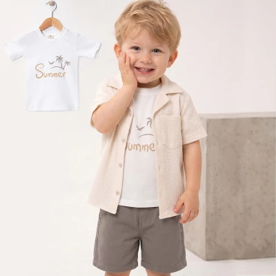 2/5 Y SUMMER GOMLEKLI SORTLU 3LU ERKEK TAKIM