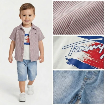 2/5 Y TOMMY TISORTLU SORTLU 3LU ERKEK TAKIM