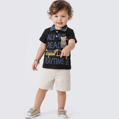 2/5 Y YAZILAR B. LACOSTELU SORTLU ERKEK TAKIM