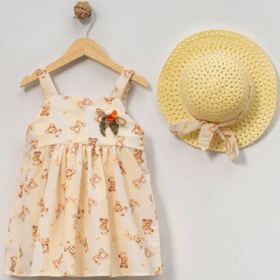 2/5 YAS KIZ AYICIKLI ELBİSE