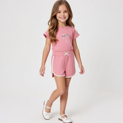 2/5 YAS KIZ FİYONK BASKILI TAKIM