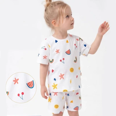 2/5 YAS KIZ KARPUZLU ŞORTLU 2Lİ TAKIM 